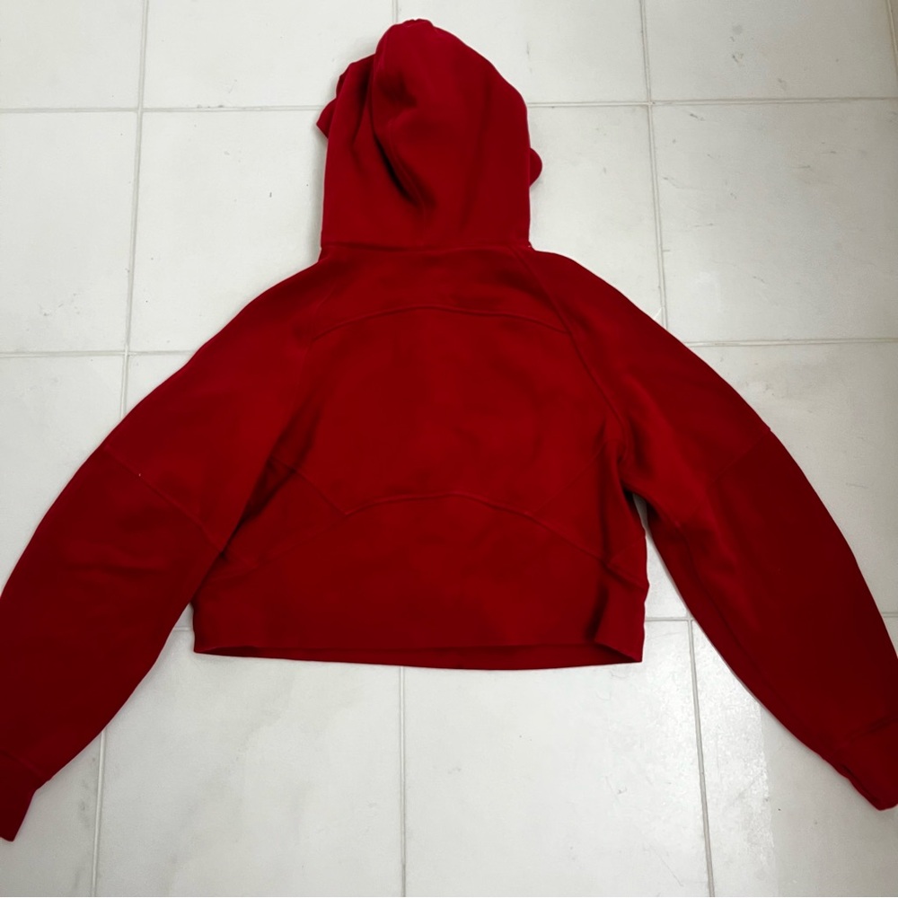 LULULEMON Stanford Scuba Hoodie Red Size XS/S - Picture 6 of 8